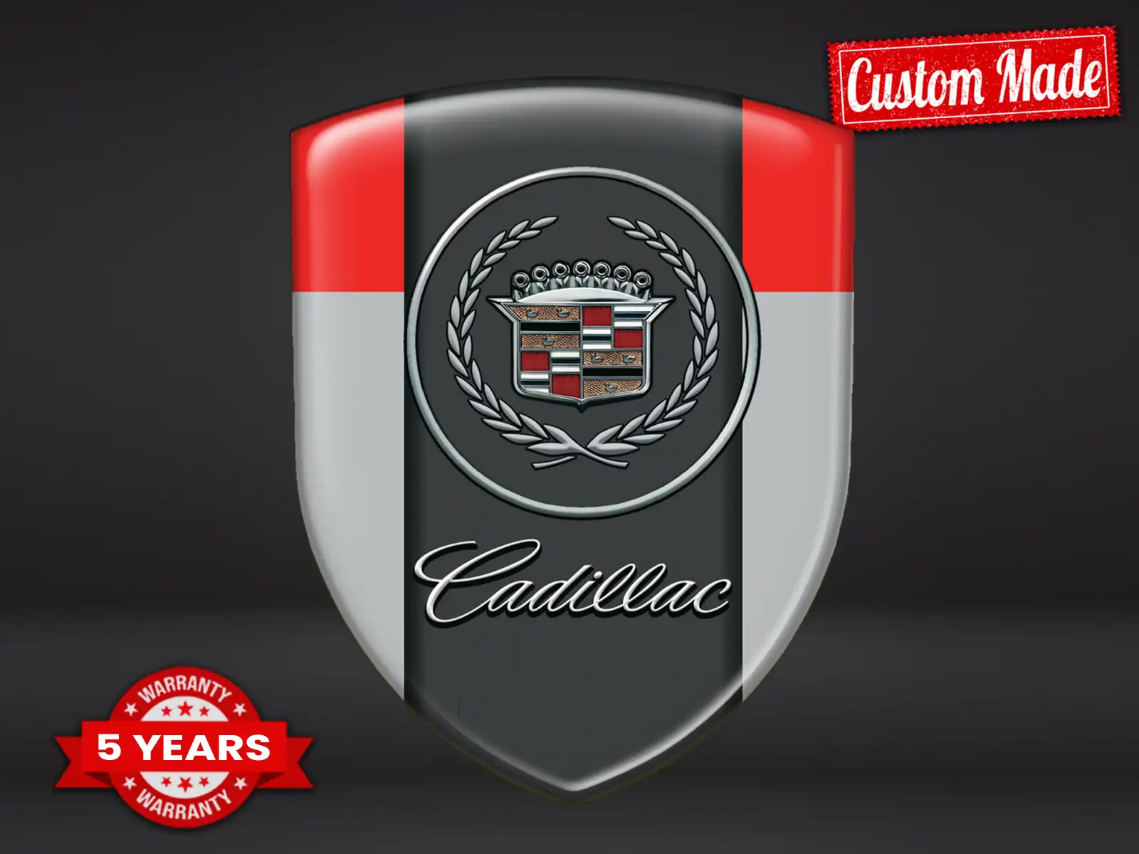 Cadillac Pegatinas Autoadhesivas Estilo Drift Limitado Cúpula ST